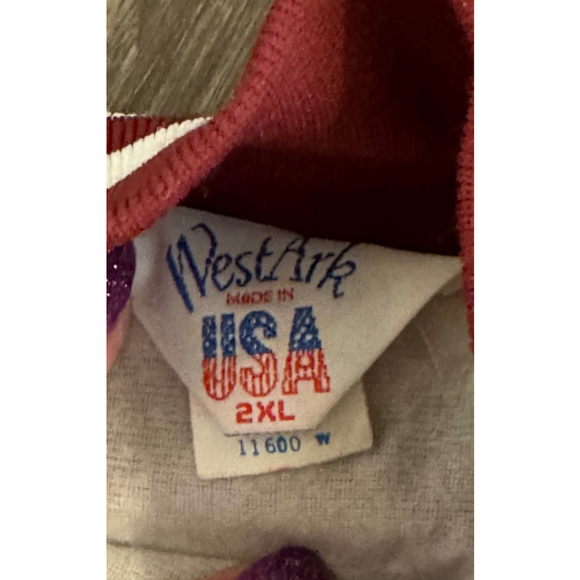 Vintage West Ark Men’s Burgundy Satin Jacket Honor Straight Dance Champi…​ - Picture 7 of 9